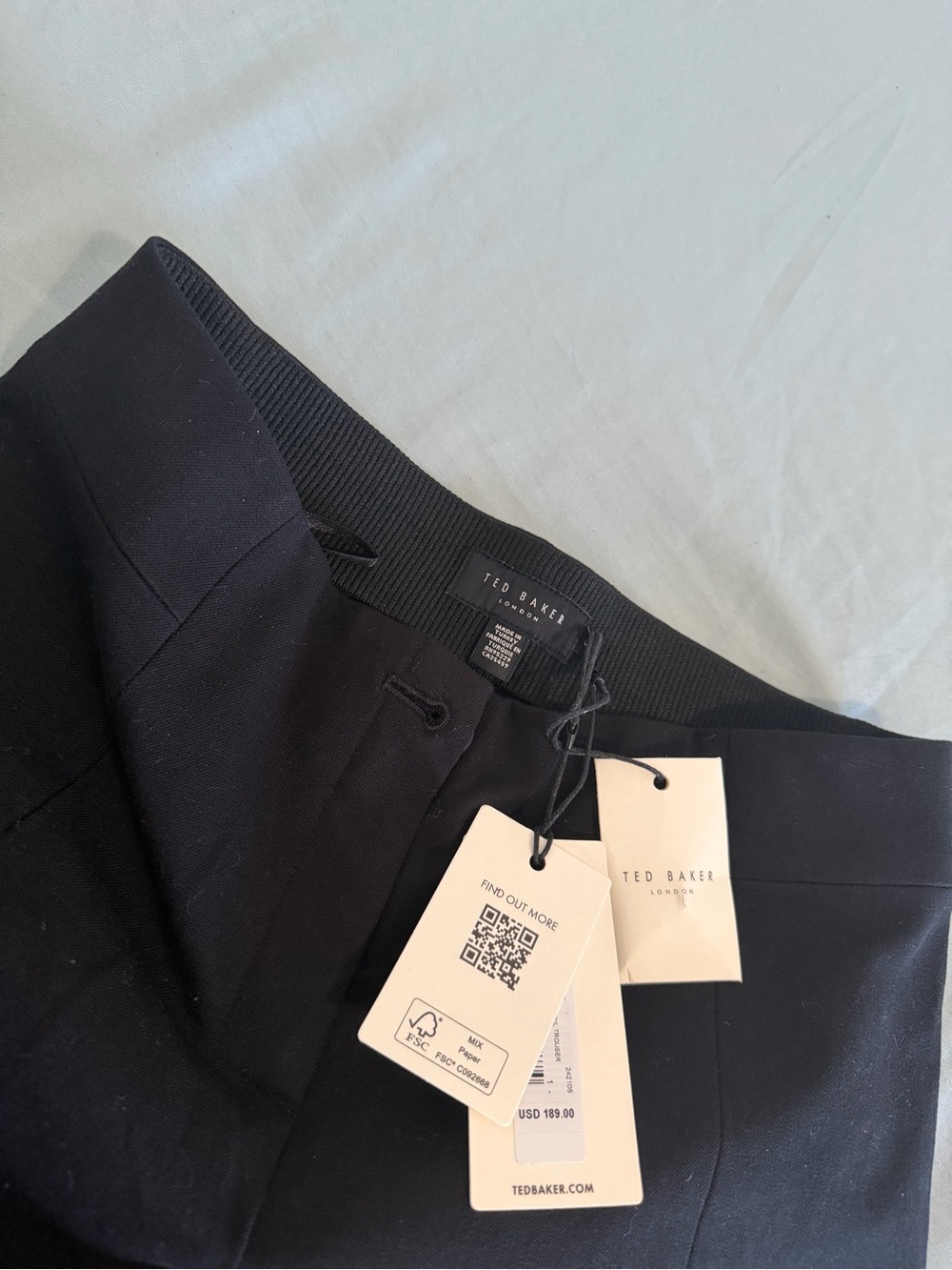 Ted Baker Black Dress Pants with Tags